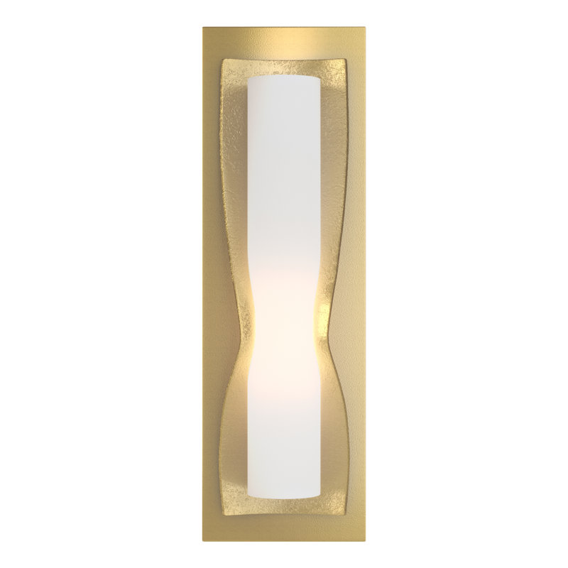 Dune Flush Mounted Sconce, Natural Iron, 4