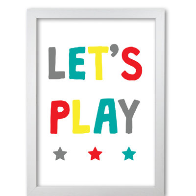 Let's Play - Print