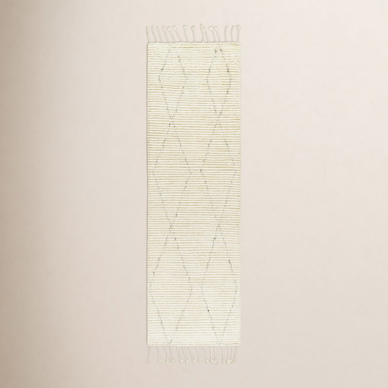Talon Hand Knotted Wool Geometric Indoor Rug