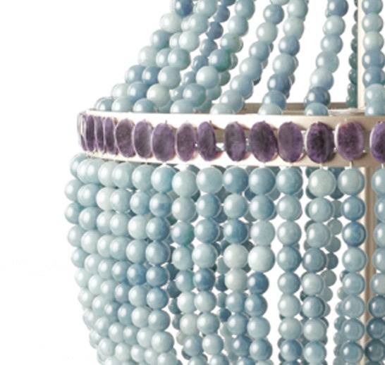 Blue Quartz Empire Chandelier