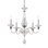 Jasmine 5 - Light Glass Chandelier