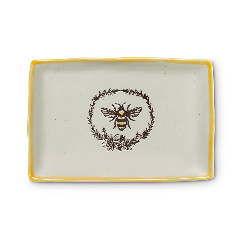 Brionne abeille avec plateau à couronne