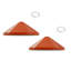 19cm H Metal Cone Lamp Shade ( Screw On )-1539658618