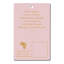 Carte cœur rose pierre force courage