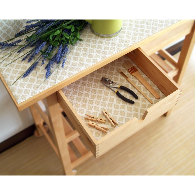 Grip Prints Non-Adhesive Non-Slip Vinyl Liner For Shelf, Drawer and Counter Tops