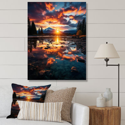 Impression sur toile Majestic Riverbanks III - Lakes & Rivers