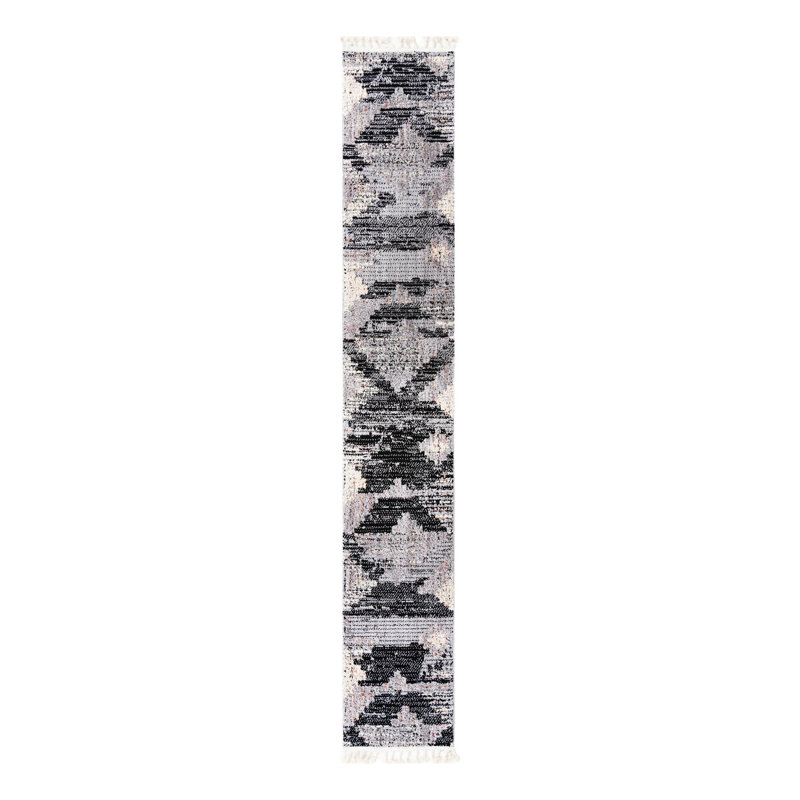 Gosnold Geometric Indoor Rug, Runner 2' x 12'
