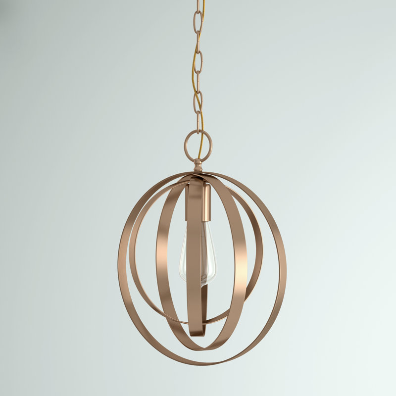 Luminaire suspendu sphérique 1 lumière Cueva