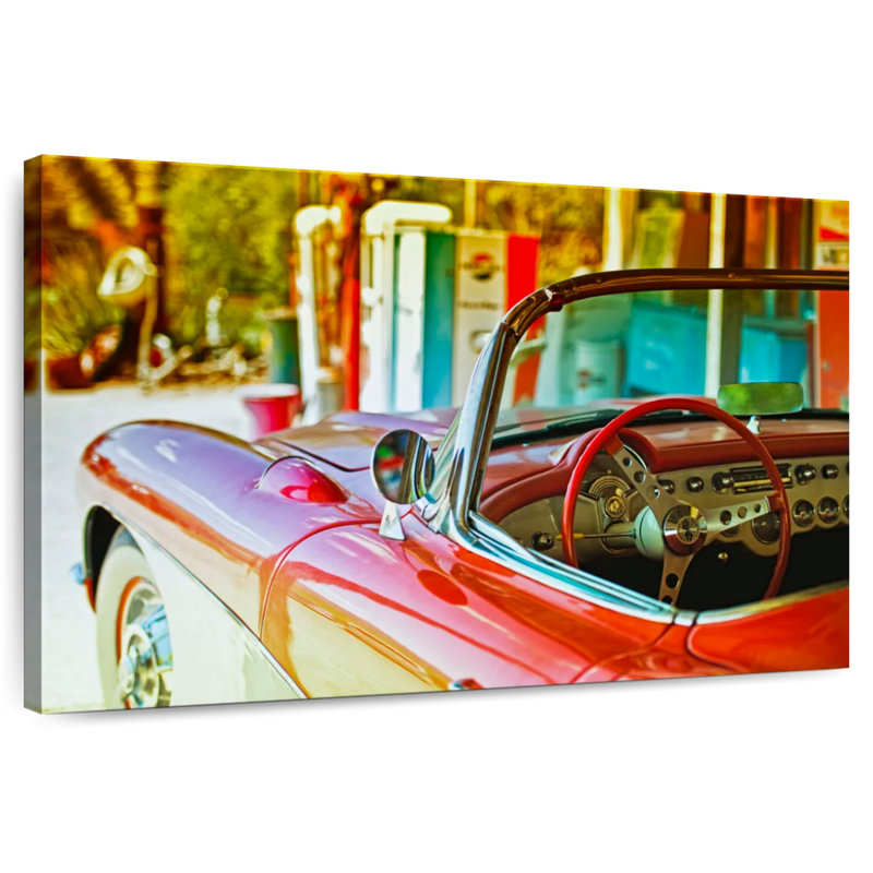 Voiture vibrante Mehar, H 34 po x l 51 po