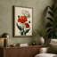 Three Gerbera Bloom Botanical - Wrapped Canvas-1371165693-1371165694
