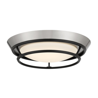 Dilyara Glass LED Flush Mount