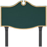Colonial 2-Line Lawn Address Sign