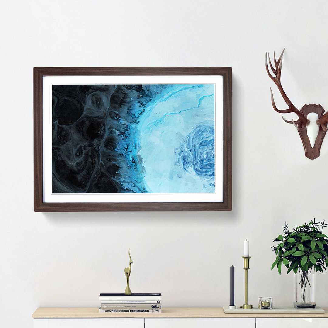Deep Asleep in Abstract - Picture Frame Graphic Art Print