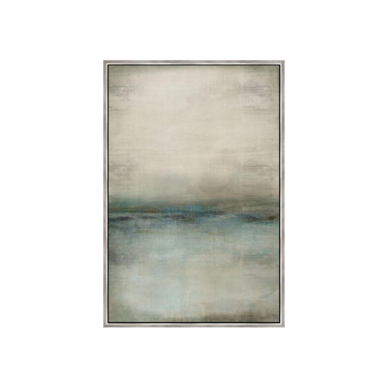 Silent Morning par Mari Urasawa - Peinture, Couche de verre, H 36 po x l 24 po x 1,5 po