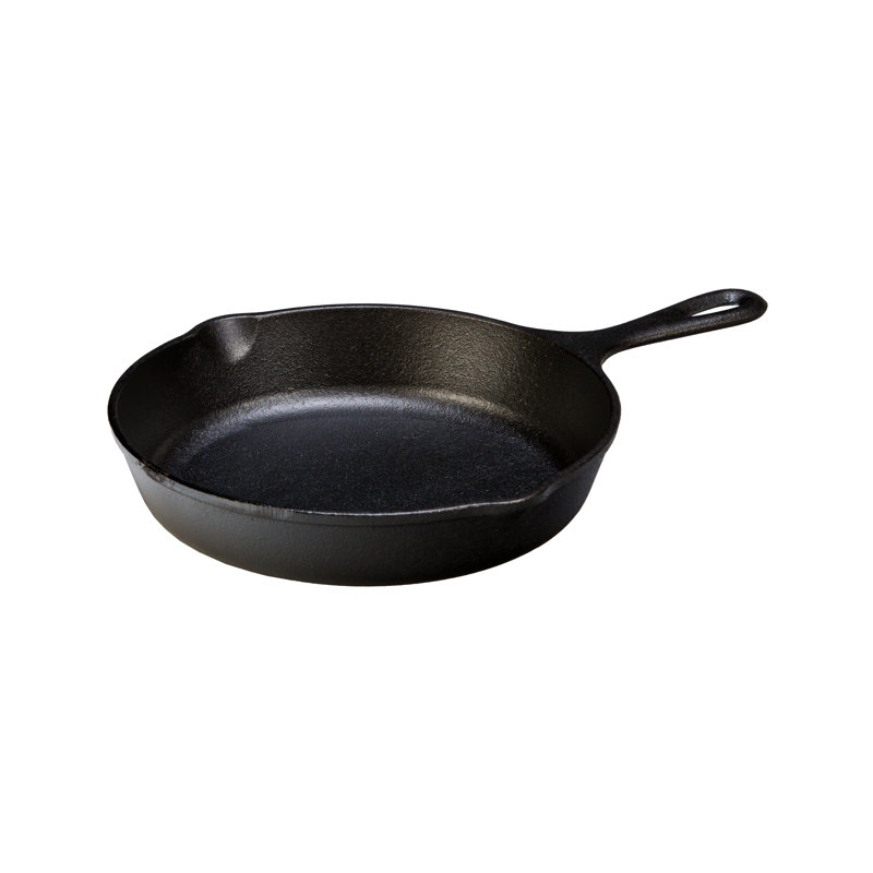 Lodge 12-Inch Black Cast Iron Skillet with Assist Handle