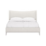 Mezzanine Upholstered Wingback Bed