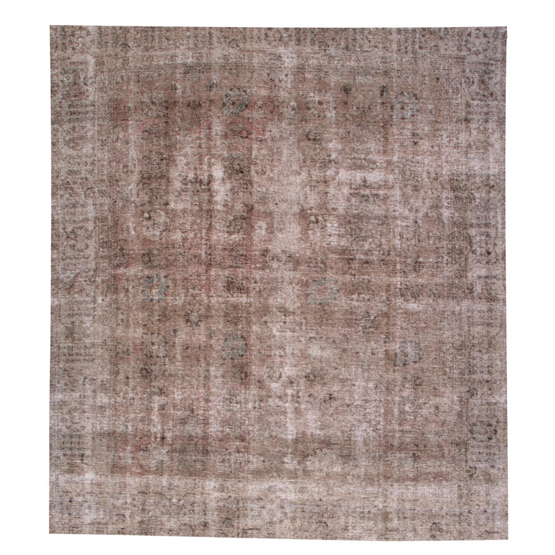 One-of-a-Kind 9'3" X 10'7" New Age Wool Area Rug in