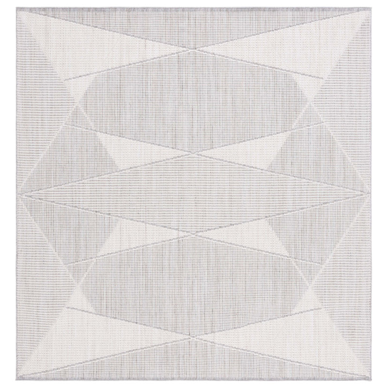 Msr1910 Martha Stewart Serenity Performance Geometric Rug, Square 6'7"
