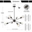Lustre sphérique spoutnik 8 lumières Davit-39274004