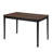 4 - Person Rectangular Solid Wood Top Dining Set