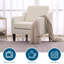 Chaise d'appoint Mid Century-1064609355