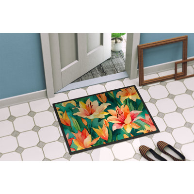 Laperle Non-Slip Doormat