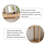Minimalist Flip-Top Mirror Solid Wood Vanity Desk