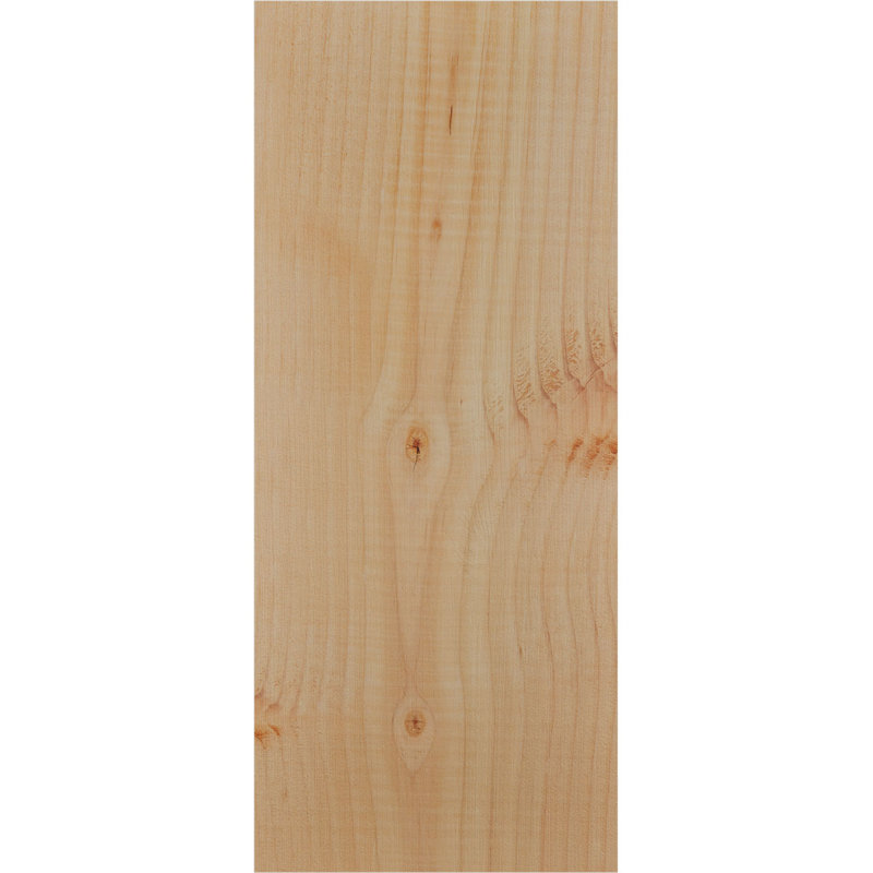 Corbeau Ridgewood avec contre-plaque, H 18 po x l 7,5 po x P 10 po, Sapin de Douglas, Lisse