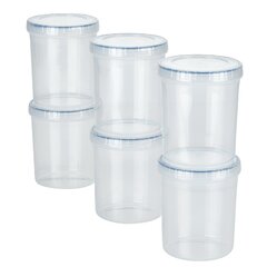 30 PACK] 48oz Round Plastic Reusable Storage Containers with Snap On Lids -  Airtight Reusable Plastic Food Storage, Leak-Proof, Meal Prep, Lunch, Togo,  Stackable, Bento Box, BPA-Free by EcoQuality 