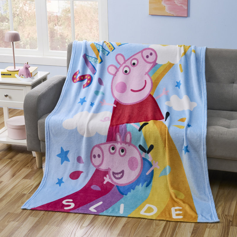 Jeté pour enfant Peppa Pig 46 x 60
