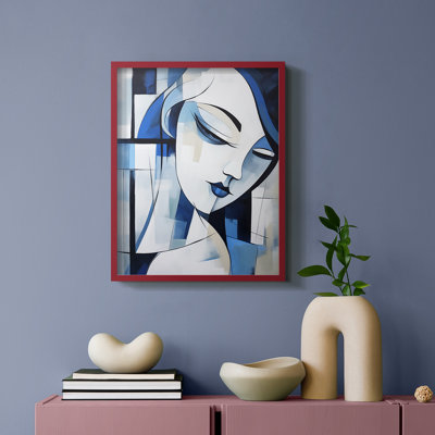 WOMEN Series XL III - reproduction encadrée de qualité supérieure - prête à être accrochée - aucun clou requis