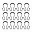 Stainless Steel Shower Curtain Hook-60035515