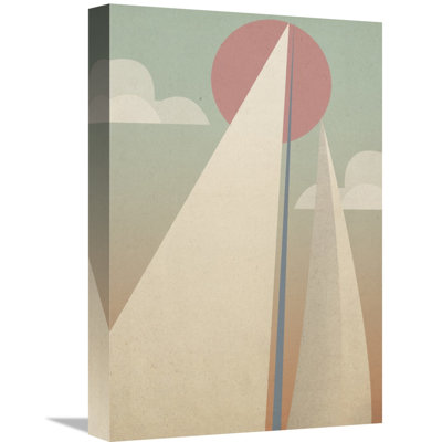" Sails II " Graphic Art Print