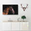 Horse Portrait - Wrapped Canvas-56633434