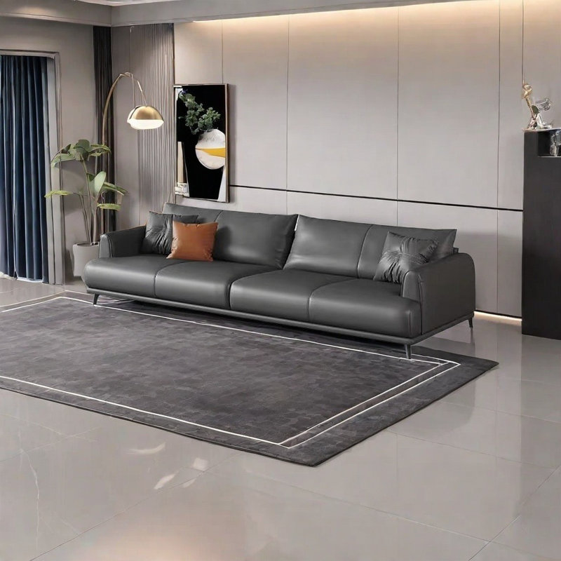 Canapé moderne simple et confortable, H 33,5 po x l 82,7 po x P 35,4 po, 3