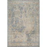 Transitional, Vintage One-of-a-Kind Rectangle 9'1" X 11'11" Hand Knotted Area Rug
