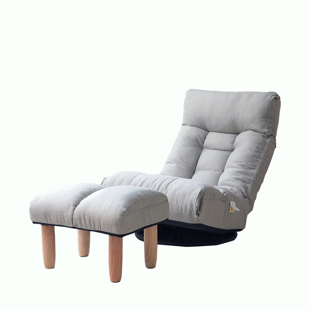 Trule Adjustable Head and waist Game Chair Lounge Chair With Ottoman ...