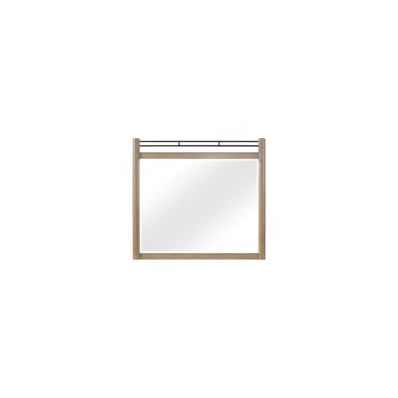 Miroir à affiche couleur sable