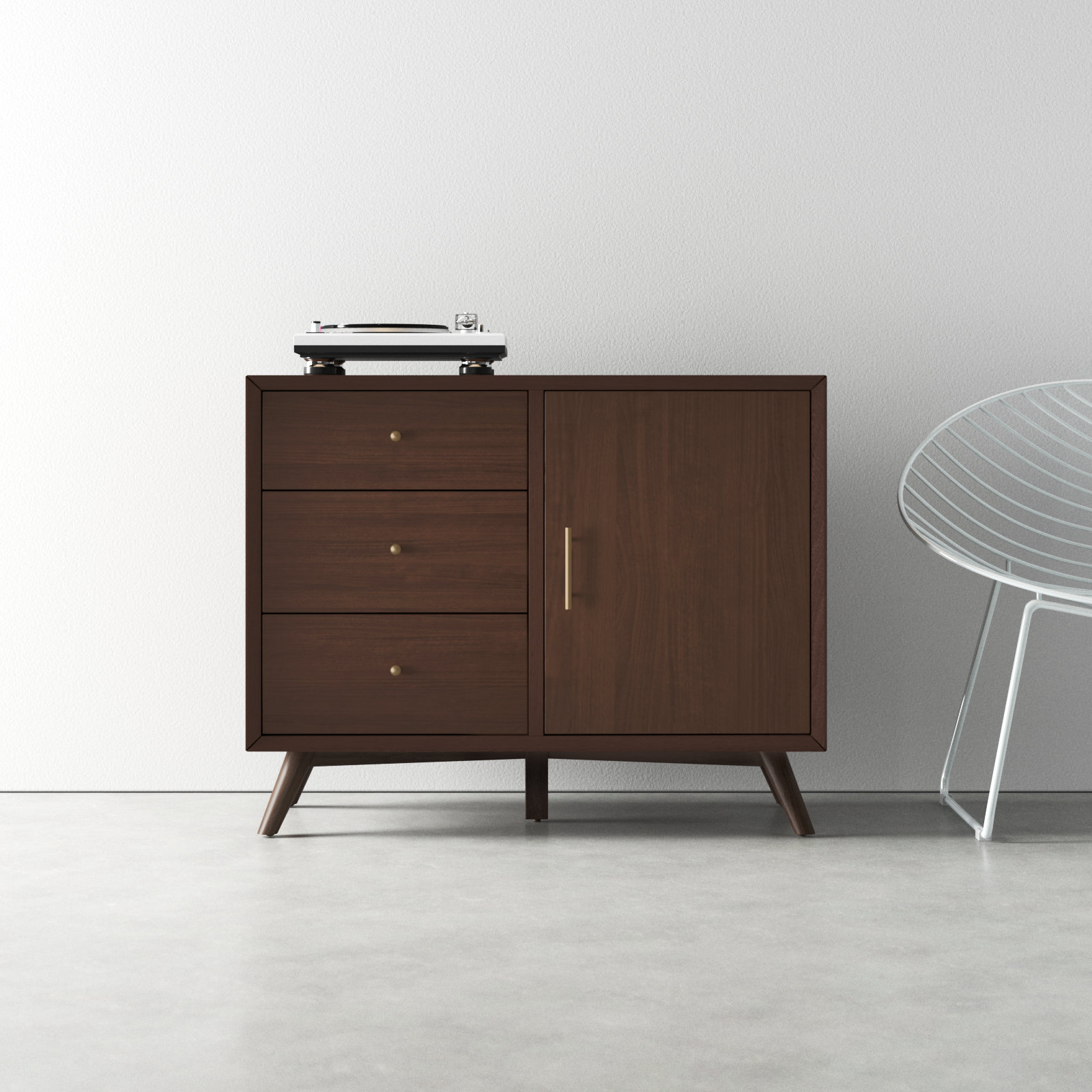 Williams Accent Cabinet, Walnut