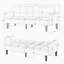 Canapé-lit rembourré et pliable rembourré pour appartement-1514635409