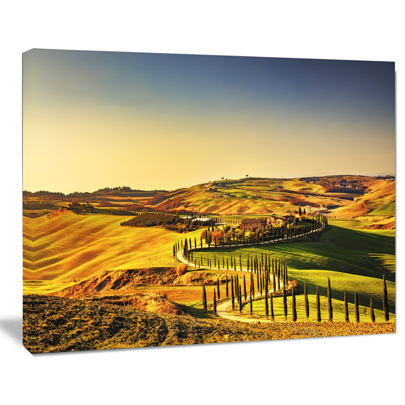Crete Senesi, H 8 po x l 12 po x P 1 po