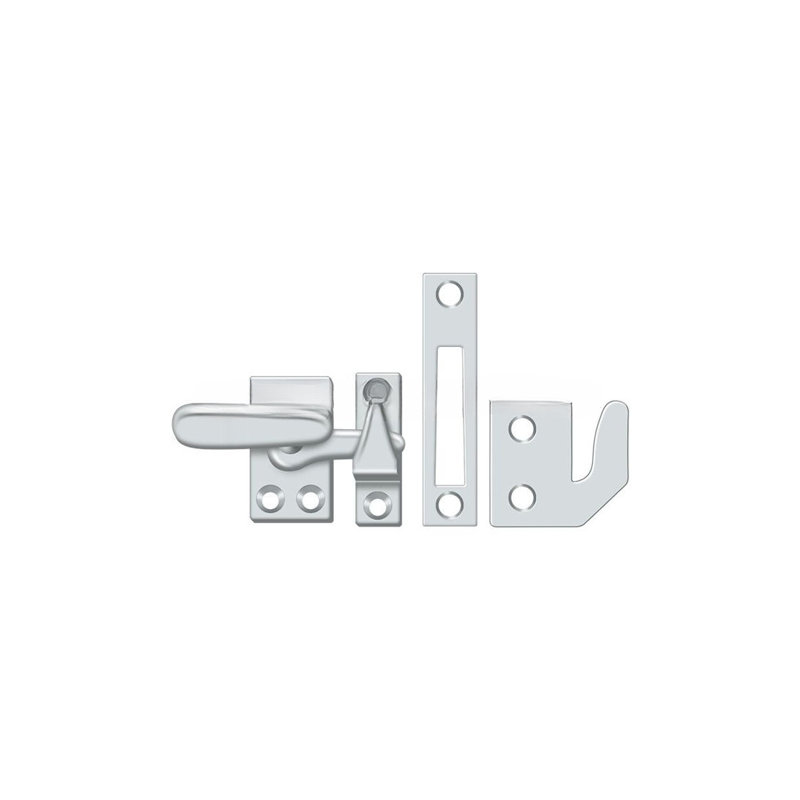 Hardware, 1.3" H x 1.5 W x 0.5" D, Polished Chrome