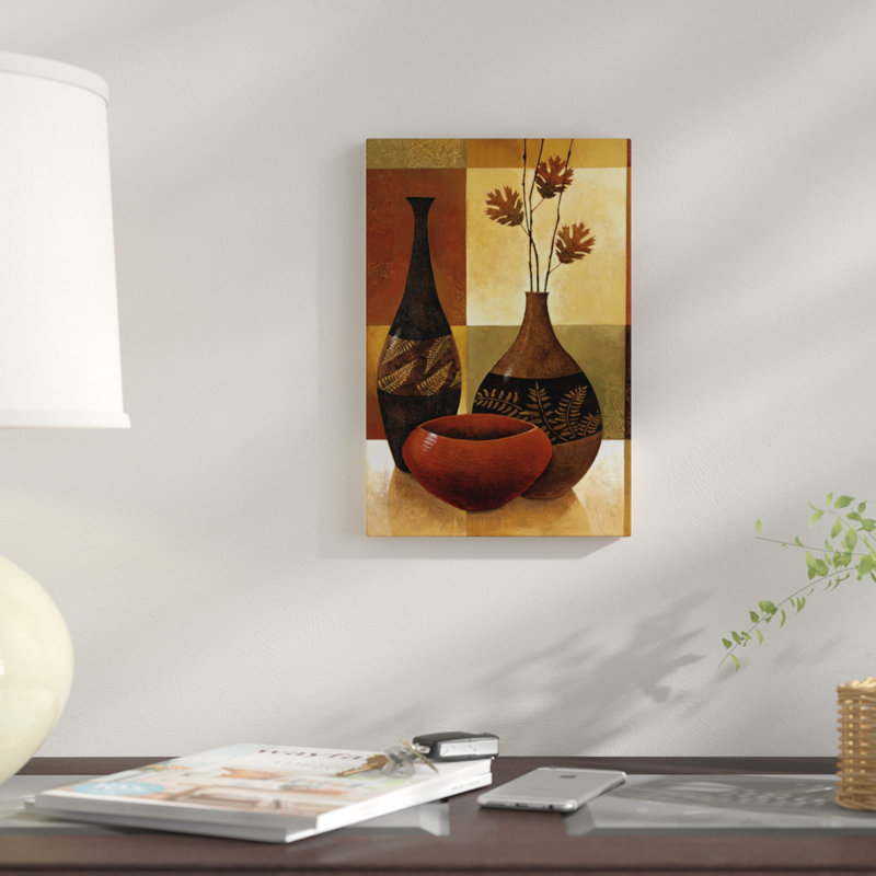 «Natures Patchwork II», impression sur toile, H 60 po x l 40po x P 1,5 po, Pas de tapis, Toile tendue