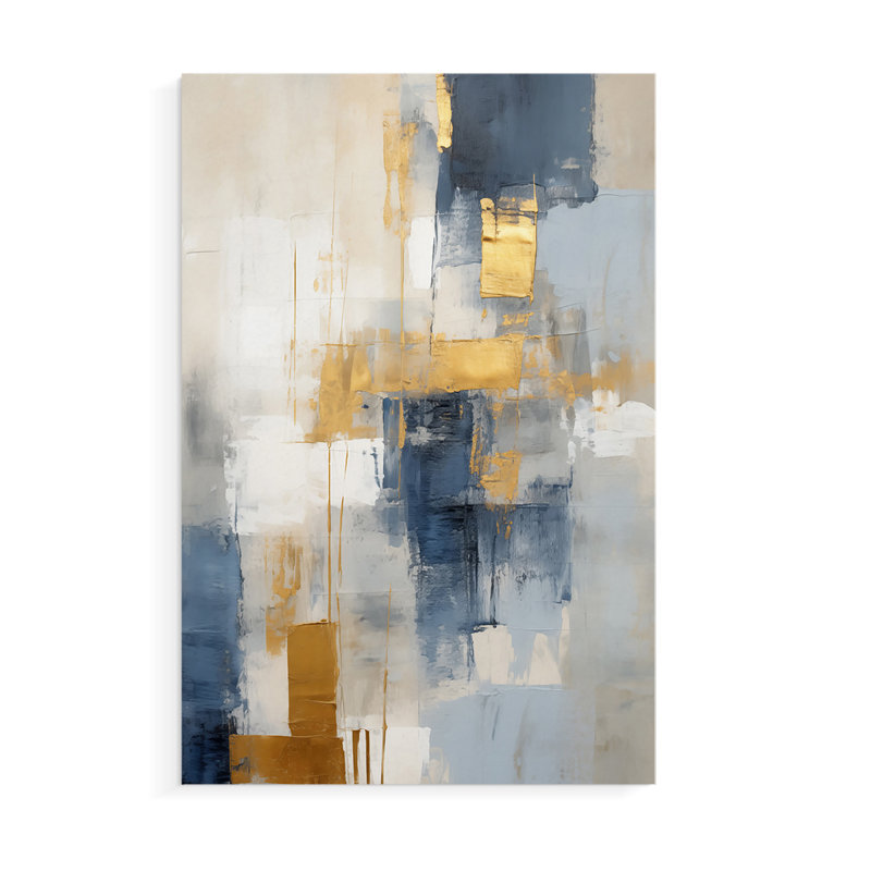 Série ABSTRACT dxli - Impression sur toile seulement - non encadrée, H 27 po x l 18 po