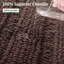 Tapis de salle de bain en chenille douce Chenault, tapis de bain rectangulaire en microfibre absorbant et antidérapant-947771469-947771460