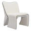 Chaise d'appoint 29 po ivoire