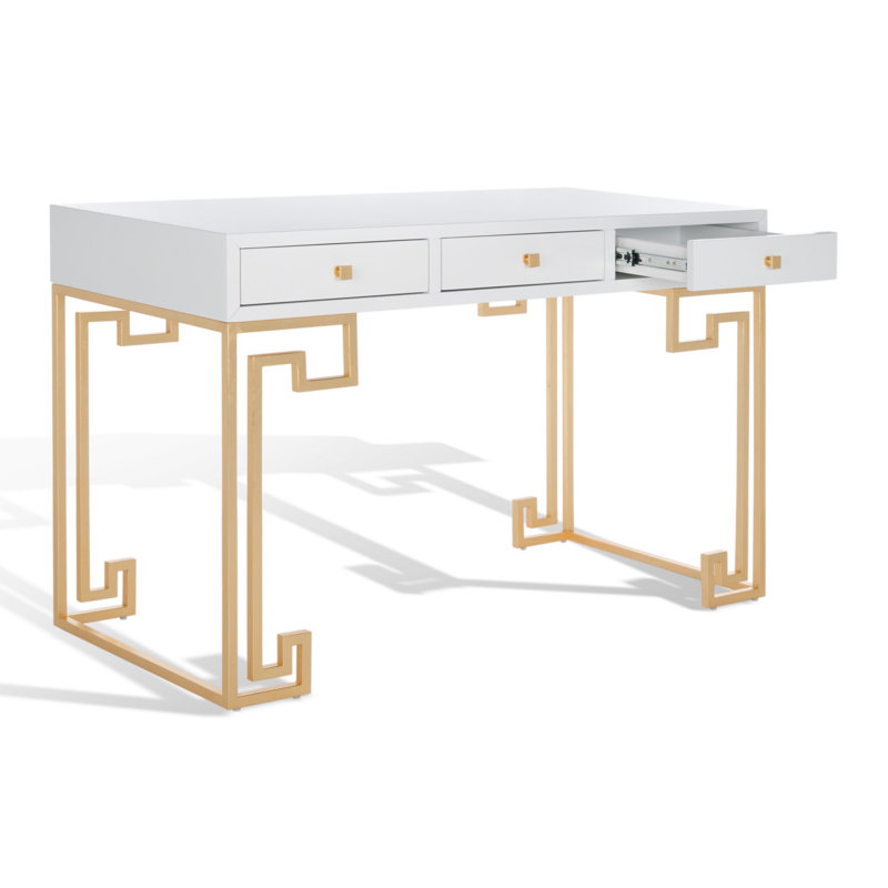 Bureau Hamlig, Laque blanche