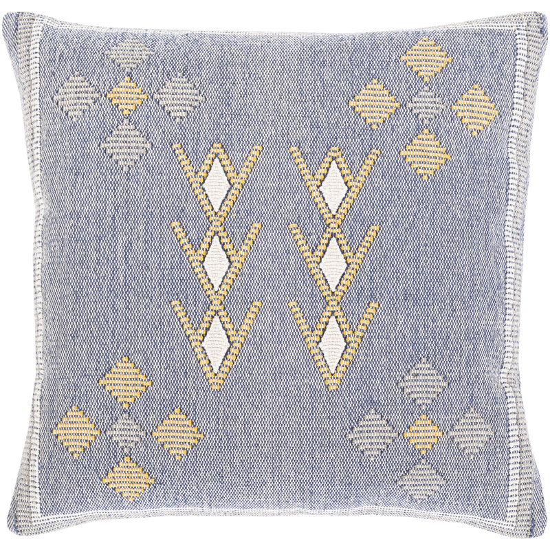 Housse de coussin en coton , H 22 po x l 22 po
