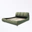 Lit plateforme de luxe avec dossier surdimensionné rembourré, lit plateforme tapissier, lit unique-2032811093-2032811090
