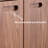 European style all solid wood bookcase